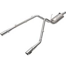 Exhaust Systems aFe Power AFE 49-32083-P POWER Gemini XV Cat-Back Exhaust System w/Cut-Out, 3 INCH 304 Stainless Steel, Polished Tips, for 2009-2019 Dodge/RAM 1500