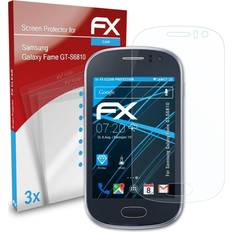 Screen Protectors atFoliX 3x Screen Protector Samsung Galaxy Fame GT-S6810