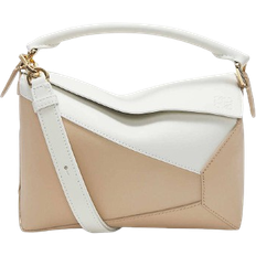 Loewe Small Puzzle Bag - Soft White/Paper Craft