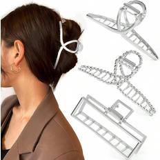 Hair Products Shein pcs Women Exquisite Metal Hair Claw Clip Set