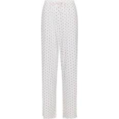 Neo Noir Serafina Pointelle Heart Pants - White