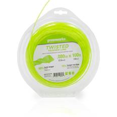 Grass Trimmer Trimmer Lines Greenworks Ultra Twisted String Trimmer Line Replacement, 100 Diameter
