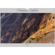 Calvendo 2025 Nature Art Aerial Photographs Wall Calendar A3 Landscape