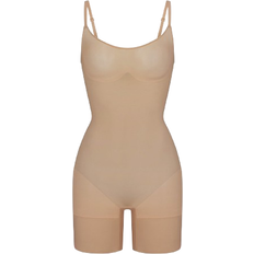 Polyamide - Women Bodysuits SKIMS Everyday Sculpt Mid Thigh Bodysuit - Clay