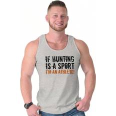 Tank Tops Shein Im An Athlete Funny Hunting Hunter Tank Top T Shirts Men Women