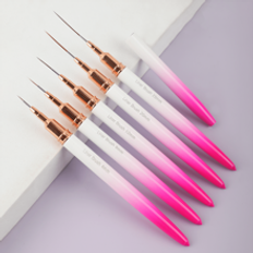 Shein Nail Drawing Pen Set,5 Handle Nail Pen Nail