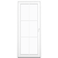 Klarvinduer TD1-6K_138 Trä Sidohängt fönster 2-glasfönster 70x175cm