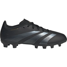 adidas Kid's Predator League MG - Core Black/Carbon/Gold Metallic