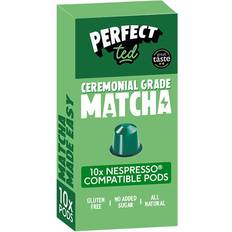 Matcha ceremonial Perfect Ted Ceremonial Grade Matcha 10 Capsules Nespresso