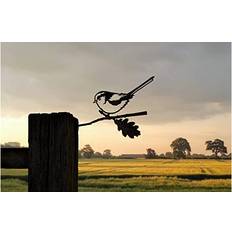 Metalbird Long-Tailed Tit Outdoor Garden Ornaments