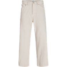 Jack & Jones Alex Original Mf 950 Baggy Fit Jeans - White/Moonbeam