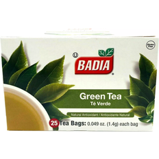 Halal Beverages Badia Green Tea Natural Antioxidant 1.2oz 25 1