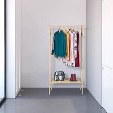 Relaxdays Folding Natural Perchero 100x170cm