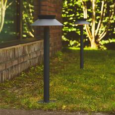 Solar Cells Bollards Nordlux LED Solar Pollerleuchte Justina Sockellampe