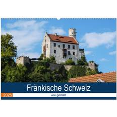 Calvendo 2025 Franconian Switzerland as Painted Wall Calendar A2 Landscape