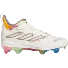 Synthetic - Unisex Baseball Shoes Adidas Adizero Afterburner 9 - Cloud White/Chalky Brown/Off White