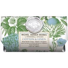 Michel Design Works large 8.7 artisanal bar bath soap cotton