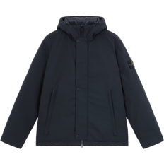 Jackets Stone Island Micro Twill Hooded Jacket - Black