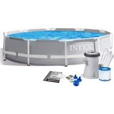 3.05 m Piscines Hors Sol Intex Prism Frame Pool Ø3.05x0.76m