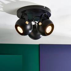 Elements Olympya 3 Ceiling Flush Light