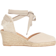 Suede Espadrilles Barbour Juana - Beige