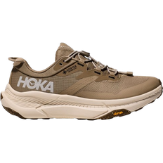 Fast Lacing System - Women Running Shoes Hoka Transport GTX W - Dune/Eggnog