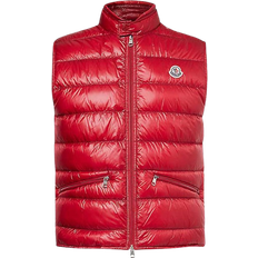 Moncler Man Vests Moncler Gui Down Vest - Red