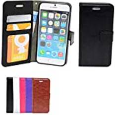 Stargadgets Nahkakotelo iPhone 5/5s/SE2016 Henkil Korttitaskulla Vit