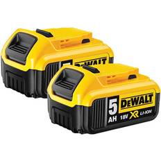 Dewalt DCB184 5.0Ah 18V XR Li-Ion Battery Pack of 2