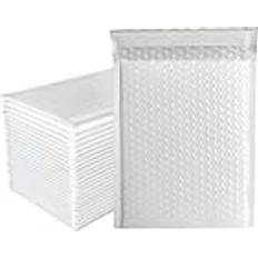 Postage & Packaging Supplies MKLHAVB Bubbelväska 100 st bubbelkuvert vadderade kuvert självförseglande postkuvert kuvert fraktkuvert förpackning för företag självförseglande bubbelkuvert påsar vit, 18 x 23 cm