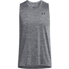 Fitness & Gym - Homme Débardeurs Under Armour Men's Tech Tank Top - Castlerock/Black