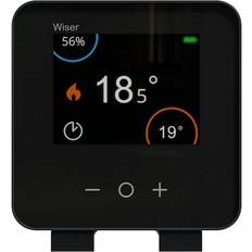 Schneider Wiser Raumthermostat mit Display schwarz