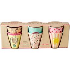 Rice muggar 6 pack Rice Small Kid's Cup 6-pack Funky Prints