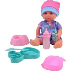 Legetøj Baby Rose Drinking and Peeing Baby Doll 20cm