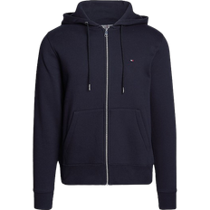 Tommy Hilfiger Classics Flag Embroidery Zip thru Hoody - Desert Sky