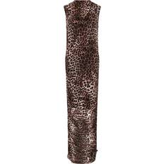 Brun - Midikjoler Noella Sutton Dress Tawnee Print - Brown