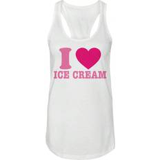 Tank Tops Shein Nearly There Love Ice Cream Graphic Ladies Cotton Tank Top