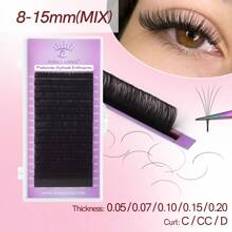 Shein Grafting Eyelash Extension Natural C CC D Curling Russian Volume 0.05 0.07 0.10 0.15 0.20 Length