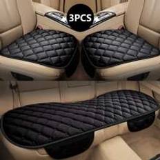 Shein 3 Pieces Car Seat Covers, Winter Plush Car