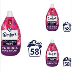 Comfort comfort ultimate care fuchsia passion fabric conditioner 58w