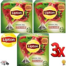 Lipton green tea raspberry & pomegranate tea bags 3