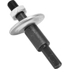 Arbor shaft stably working threaded design drill shaft adapter for connection