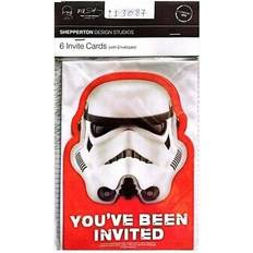 Star Wars youve been invited stormtrooper invitations pack of 6 sg34823