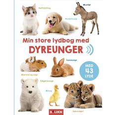 Min store lydbog med dyreunger (Indbundet)