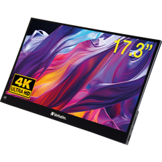 Verbatim PMT-17-4K 17.3 Inch 4K Portable Touchscreen Monitor