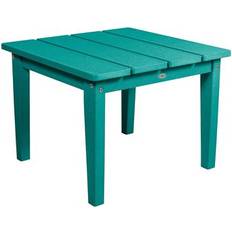 Blue Outdoor Side Tables BAHIA VERDE Cape Adirondack Outdoor Side Table