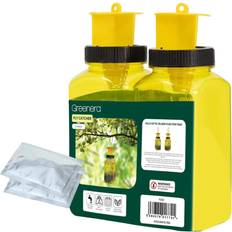 Pack of 2 Fly Catcher Bottle Insect Traps Reusable