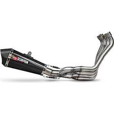 honda cb650r 2019-2022 fibre serket taper full exhaust system
