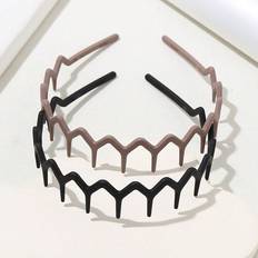Headbands Shein pcs Simple And Durable Teethed Wave Headbands NonSlip Perfect For