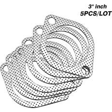 Exhaust Systems Aihontai 2.25inch Exhaust Gasket Flange 5pcs/Lot 2.25/2.5/2.75/3 inch Car Engine Exhaust